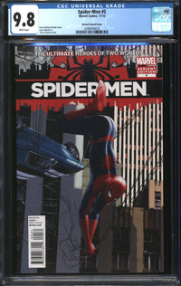 Spider-Men (2012) #5 Travis Charest Variant CGC 9.8 NM/MT