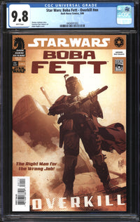 Star Wars: Boba Fett - Overkill (2006) #1 CGC 9.8 NM/MT