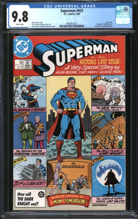 Superman (1939) #423 CGC 9.8 NM/MT