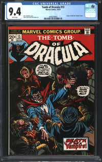 Tomb Of Dracula (1972) #13 CGC 9.4 NM