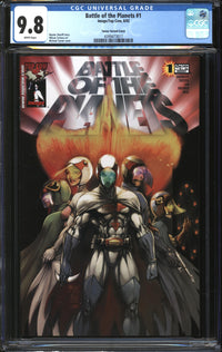 Battle Of The Planets (2002) #1 Michael Turner Variant CGC 9.8 NM/MT