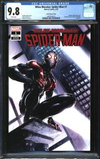 Miles Morales: Spider-Man (2019) #1 Clayton Crain Variant CGC 9.8 NM/MT
