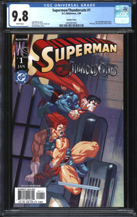 Superman/Thundercats (2004) #1 Ed McGuinness Variant CGC 9.8 NM/MT