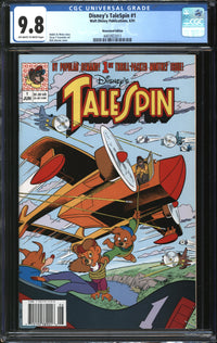 Disney's TaleSpin (1991) #1 Newsstand Edition CGC 9.8 NM/MT