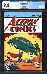 Action Comics (2017) #1 Loot Crate Edition CGC 9.8 NM/MT
