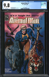 Animal Man (1988) #1 CGC 9.8 NM/MT