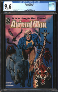 Animal Man (1988) #1 CGC 9.6 NM+