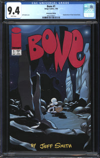 Bone (1996) # 1 Newsstand Edition CGC 9.4 NM