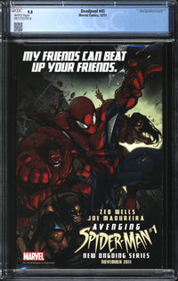 Deadpool (2008) #45 CGC 9.8 NM/MT