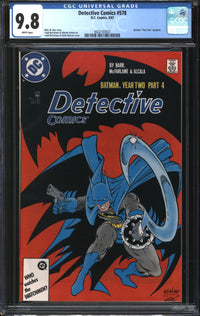 Detective Comics (1937) #578 CGC 9.8 NM/MT