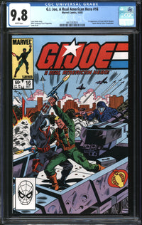 G.I. Joe, A Real American Hero (1982) # 16 CGC 9.8 NM/MT