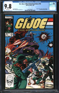 G.I. Joe, A Real American Hero (1982) # 19 CGC 9.8 NM/MT