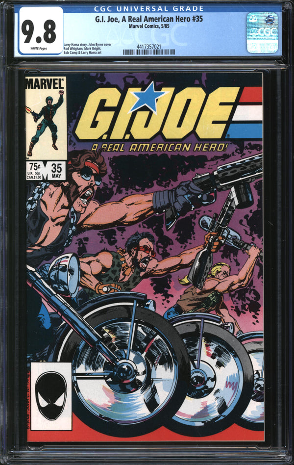 G.I. Joe, A Real American Hero (1982) # 35 CGC 9.8 NM/MT