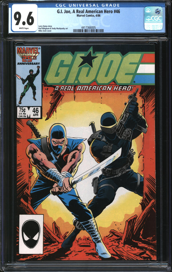 G.I. Joe, A Real American Hero (1982) # 46 CGC 9.6 NM+