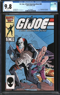 G.I. Joe, A Real American Hero (1982) # 49 CGC 9.8 NM/MT