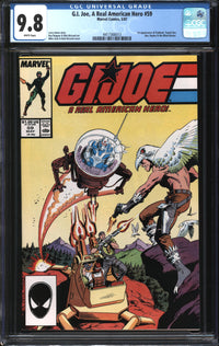 G.I. Joe, A Real American Hero (1982) # 59 CGC 9.8 NM/MT