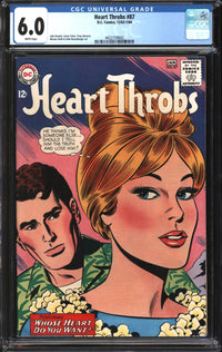 Heart Throbs (1949) #87 CGC 6.0 FN