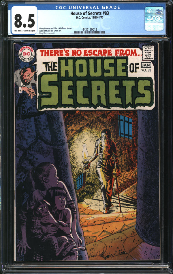 House Of Secrets (1956) # 83 CGC 8.5 VF+