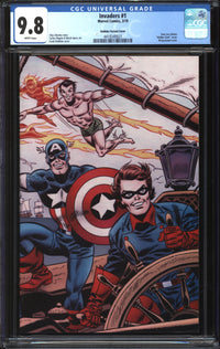 Invaders (2019) #1 Frank Robbins Hidden Gem Variant CGC 9.8 NM/MT