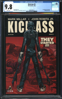 Kick-Ass (2008) #3 CGC 9.8 NM/MT