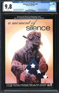 A Moment Of Silence (2002) #1 CGC 9.8 NM/MT