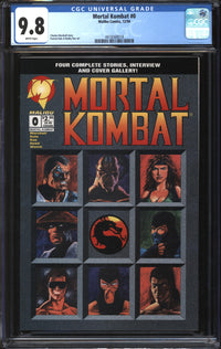 Mortal Kombat (1994) #0 CGC 9.8 NM/MT