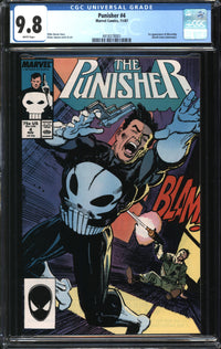 Punisher (1987) # 4 CGC 9.8 NM/MT