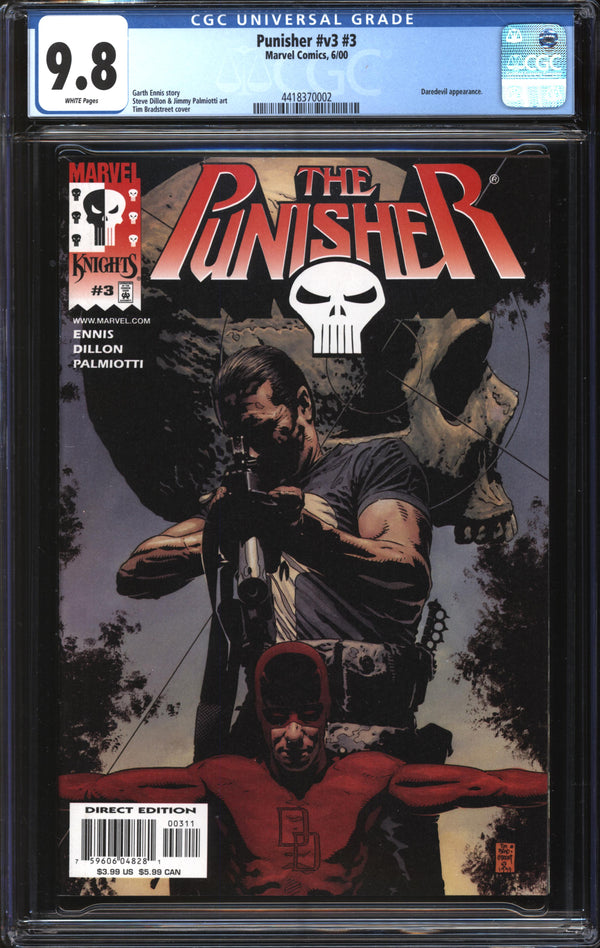 Punisher (2000) # 3 CGC 9.8 NM/MT