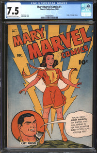 Mary Marvel Comics (1945) #1 CGC 7.5 VF-