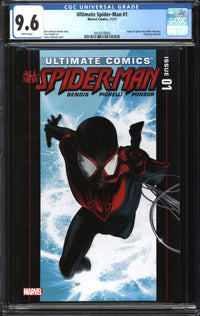 Ultimate Spider-Man/Ultimate Comics Spider-Man (2011) #1 CGC 9.6 NM+