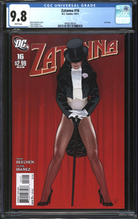 Zatanna (2010) #16 CGC 9.8 NM/MT