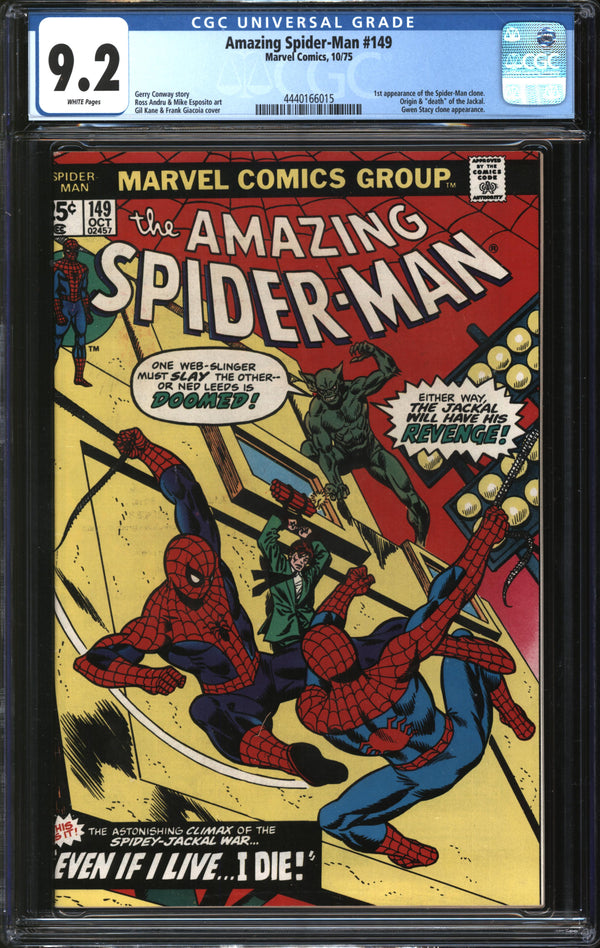 Amazing Spider-Man (1963) #149 CGC 9.2 NM-