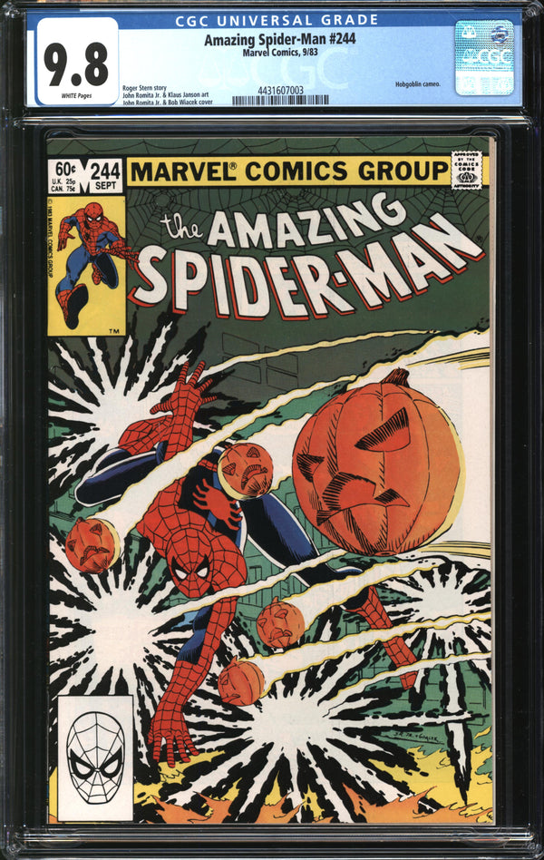 Amazing Spider-Man (1963) #244 CGC 9.8 NM/MT