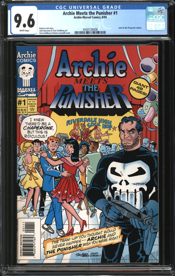 Archie Meets The Punisher (1994) #1 CGC 9.6 NM+