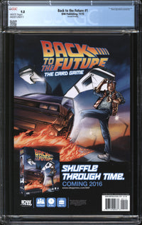 Back To The Future (2015) #1 Second Printing CGC 9.8 NM/MT