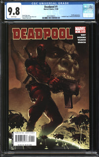 Deadpool (2008) # 1 CGC 9.8 NM/MT