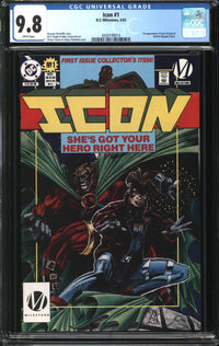 Icon (1993) #1 CGC 9.8 NM/MT