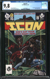 Icon (1993) #1 CGC 9.8 NM/MT