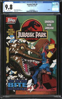 Jurassic Park (1993) #0 CGC 9.8 NM/MT