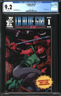 La Blue Girl (1996) #1 CGC 9.2 NM-