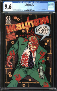 Mayhem (1989) #1 CGC 9.6 NM+