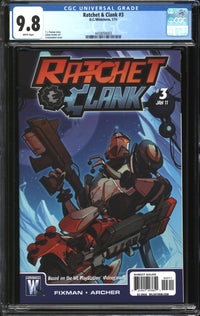 Ratchet & Clank (2010) #3 CGC 9.8 NM/MT