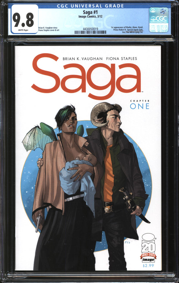 Saga (2012) #1 CGC 9.8 NM/MT