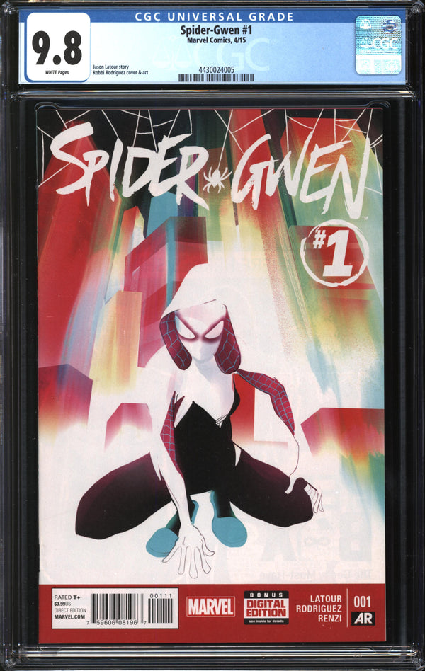 Spider-Gwen (2015) #1 CGC 9.8 NM/MT