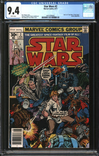 Star Wars (1977) #  2 CGC 9.4 NM