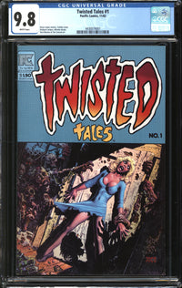 Twisted Tales (1982) #1 CGC 9.8 NM/MT