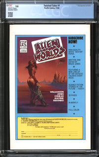 Twisted Tales (1982) #1 CGC 9.8 NM/MT