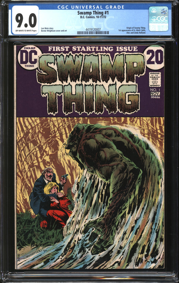 Swamp Thing (1972) # 1 CGC 9.0 VF/NM