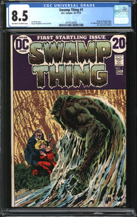 Swamp Thing (1972) # 1 CGC 8.5 VF+