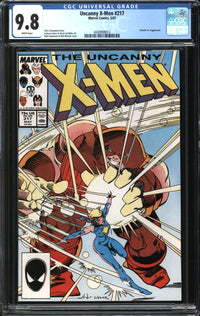 Uncanny X-Men (1981) #217 CGC 9.8 NM/MT